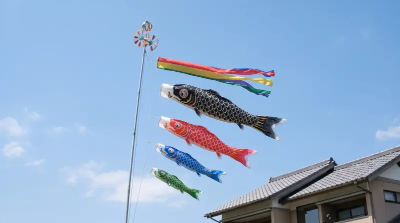 Carp in the Wind